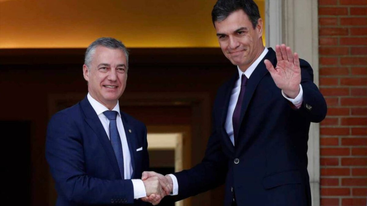Íñigo Urkullu y Pedro Sánchez