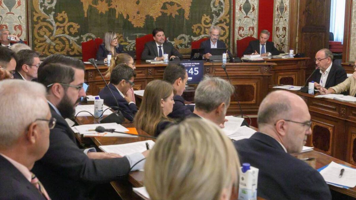 El pleno de Alicante rechaza