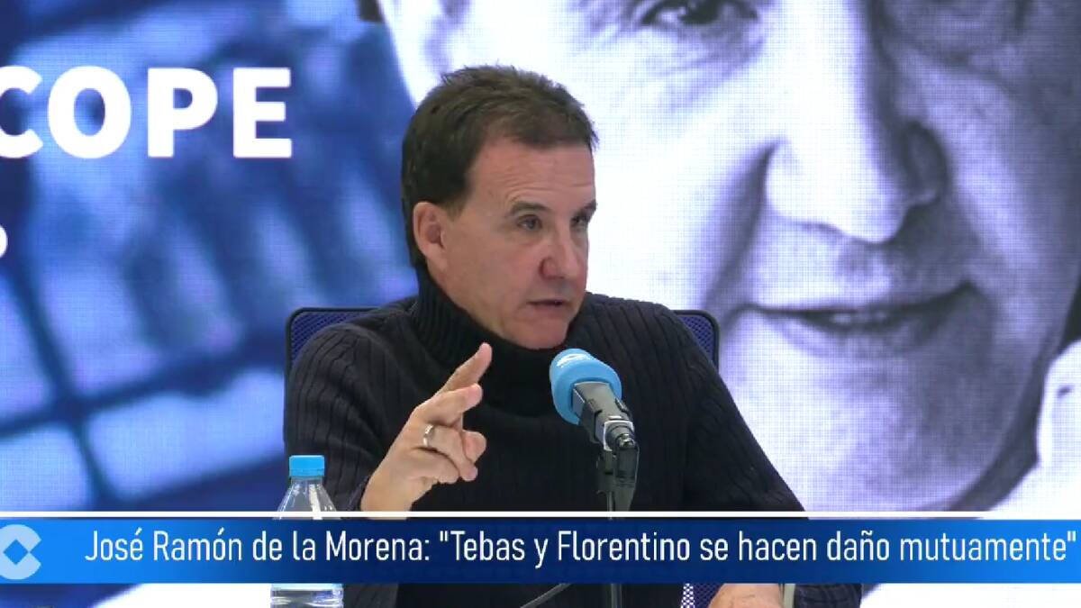 José Ramón de la Morena durante su charla con Juanma Castaño en el Partidazo de COPE.