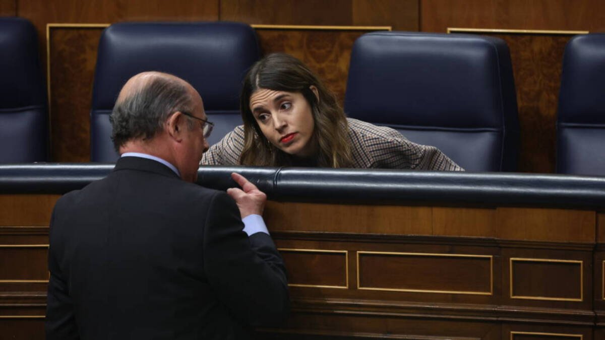 Irene Montero en el Congreso