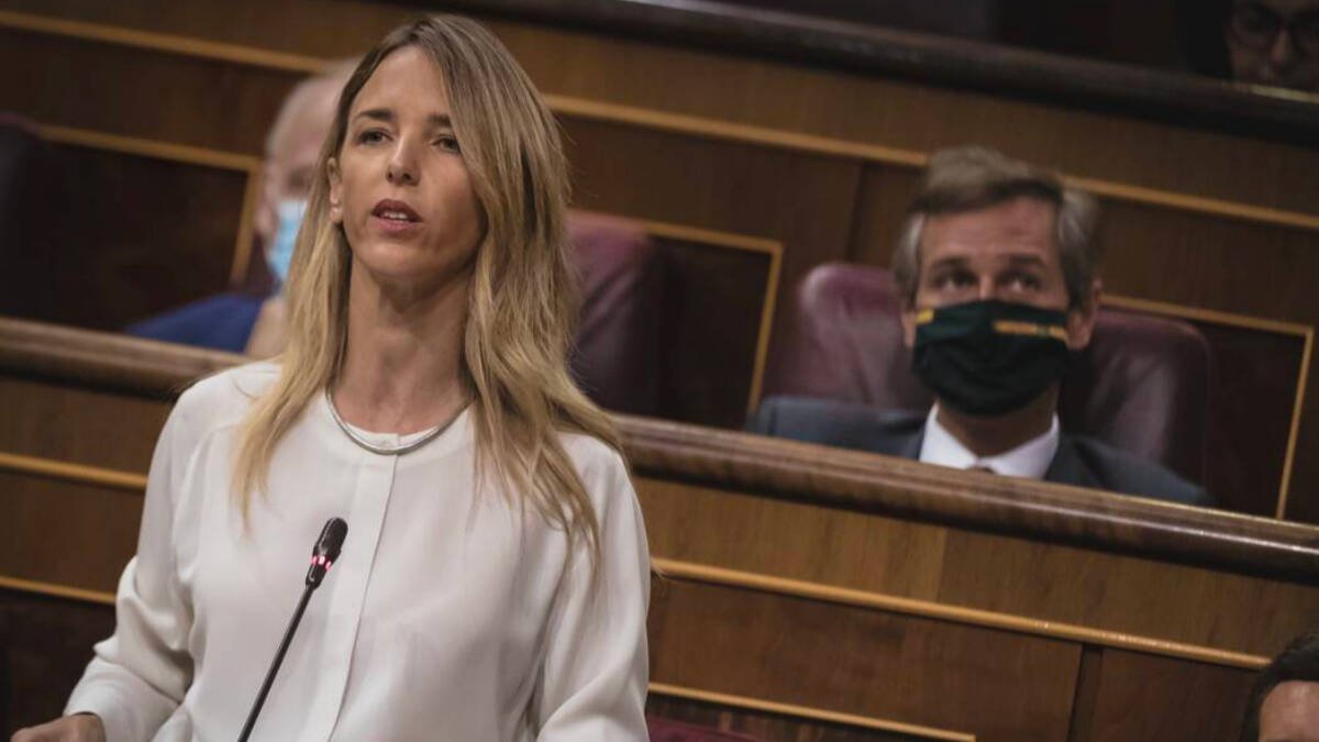 Cayetana Álvarez de Toledo cuando era portavoz del PP