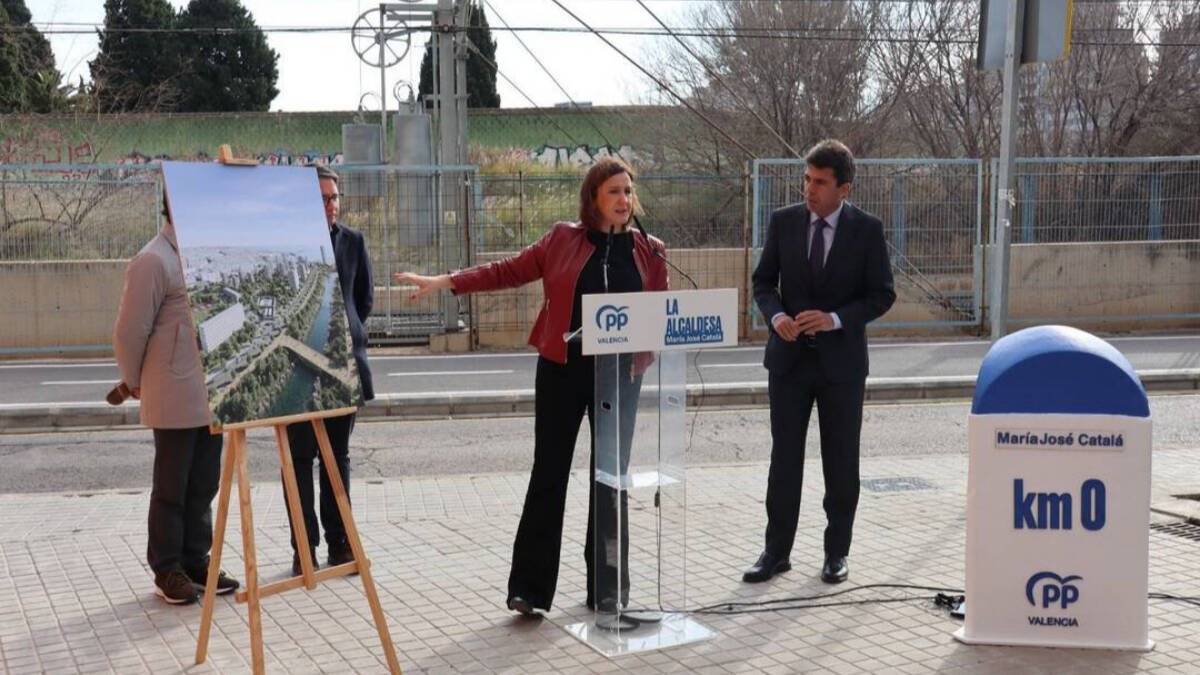 Catalá y Mazón presentan su proyecto para la Alameda y Av de Francia