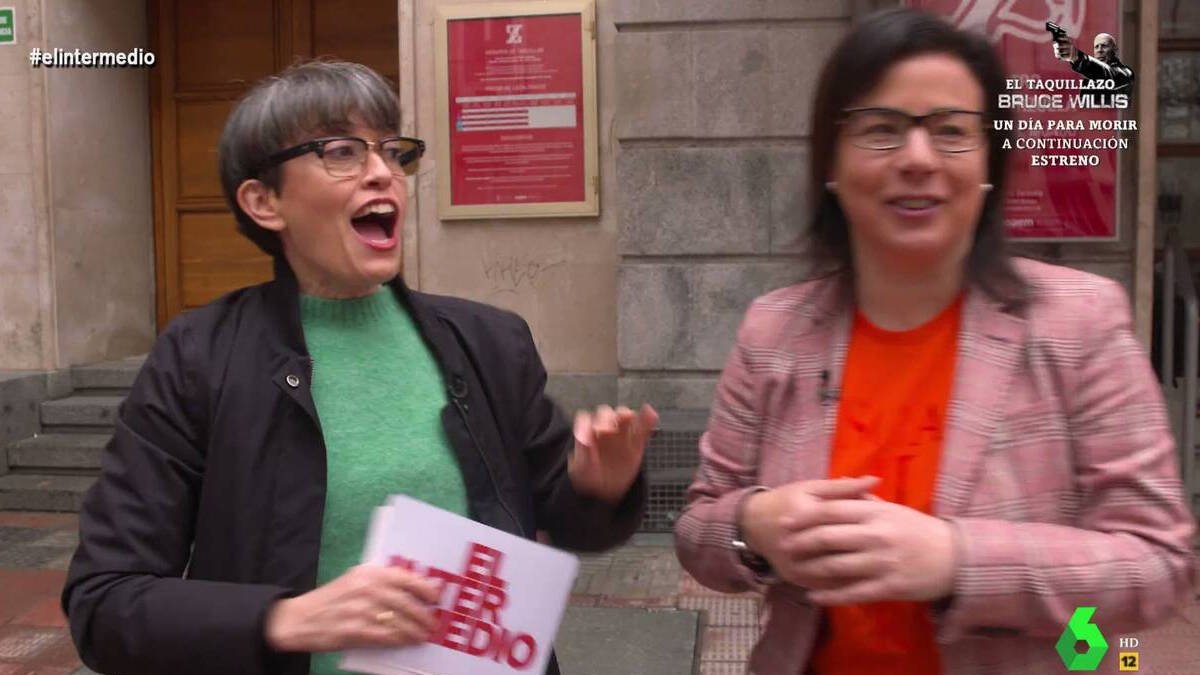 Thais Villas y Ana Vázquez.