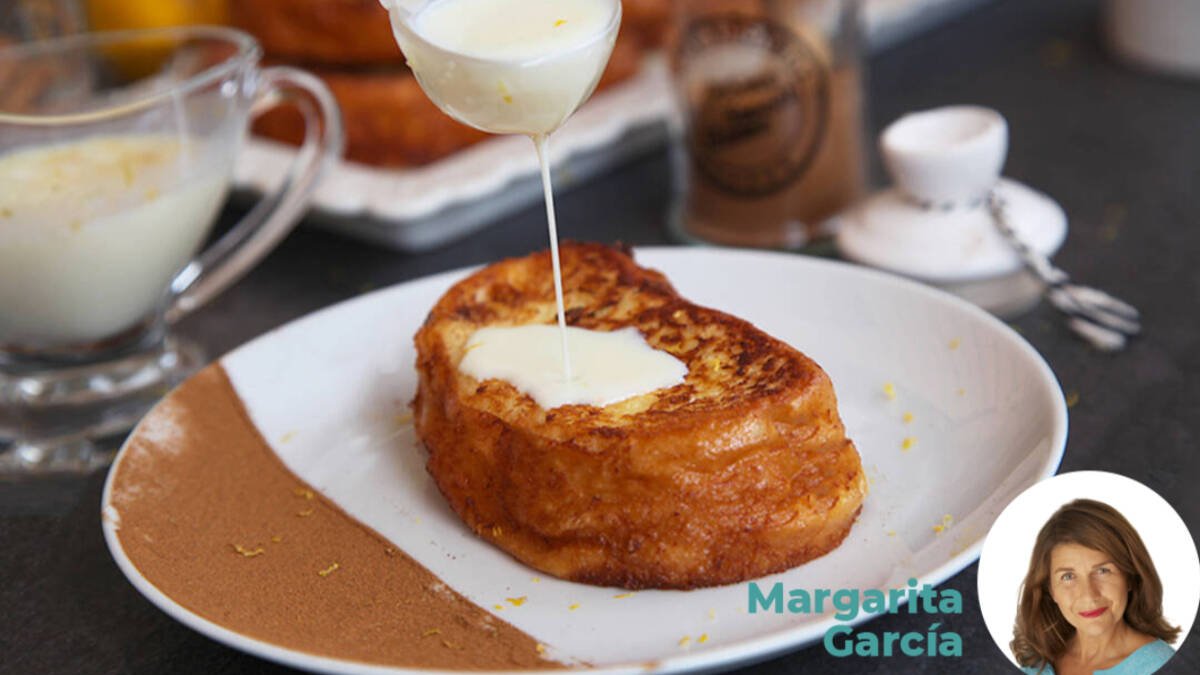 ¿Buscas una receta de torrijas diferente? Haz esta de limón y leche condensada