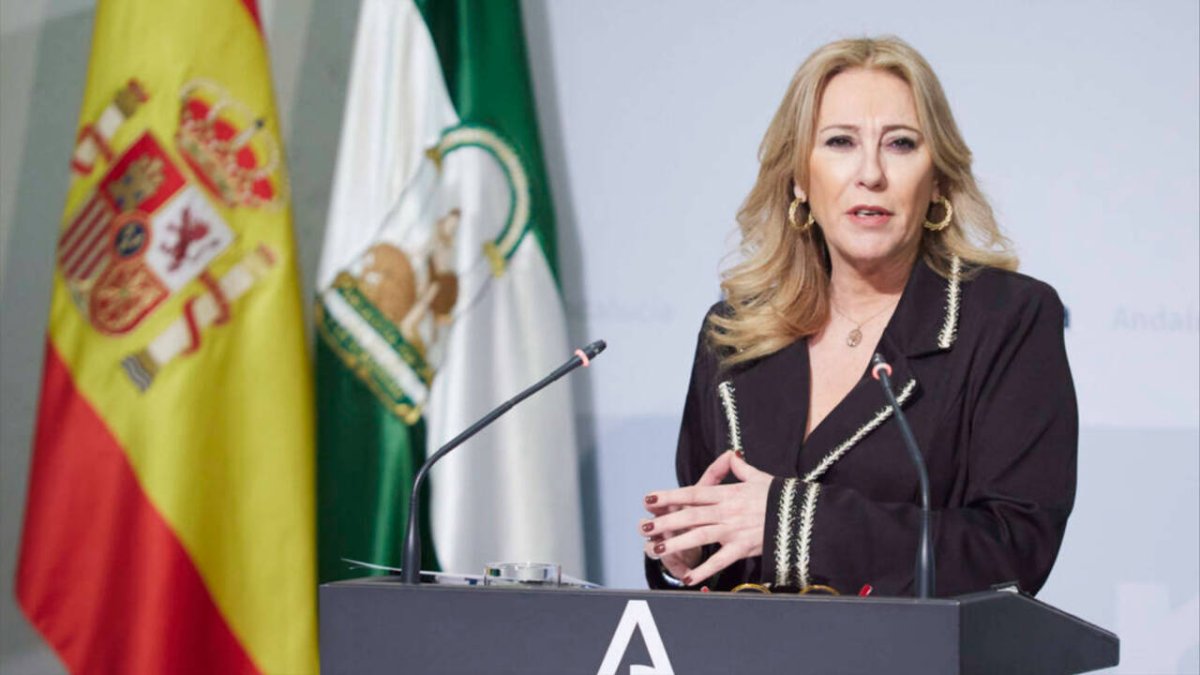 La consejera de Economía y Hacienda de la Junta de Andalucía, Carolina España.