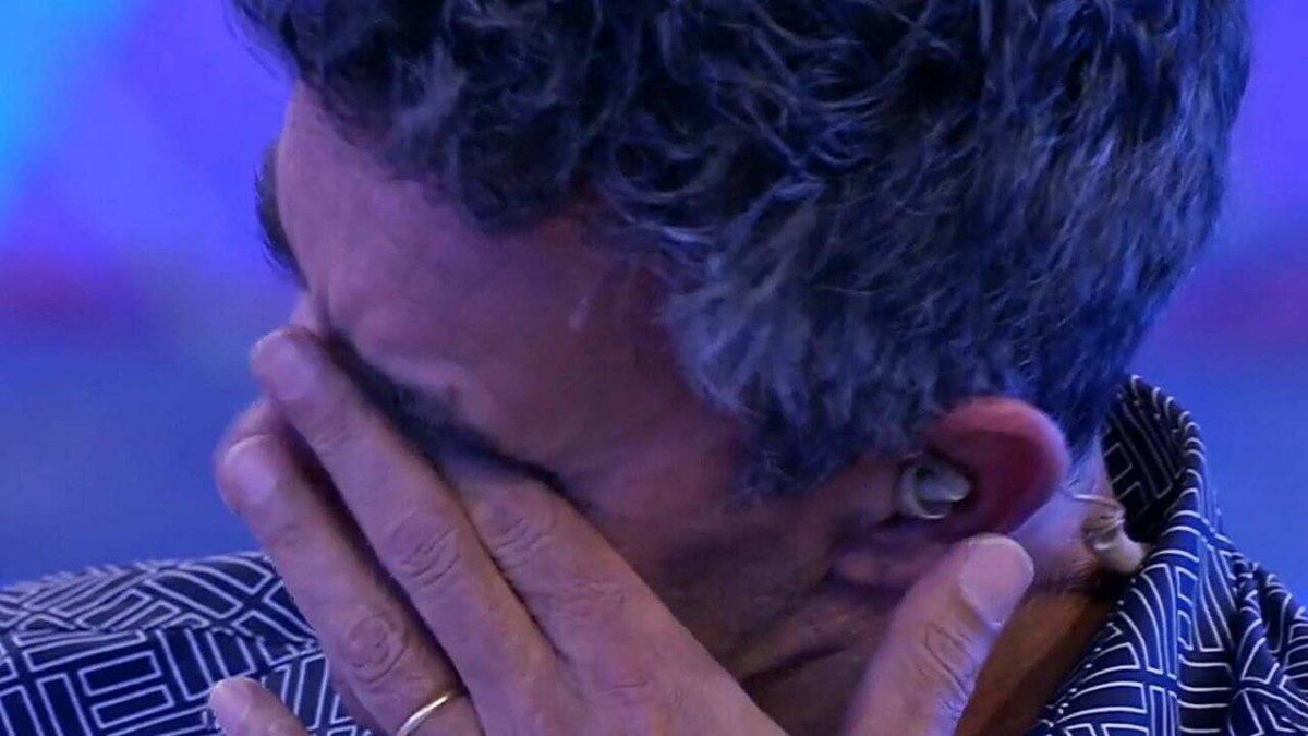 Alonso Caparrós no pudo contener la emoción en plató.