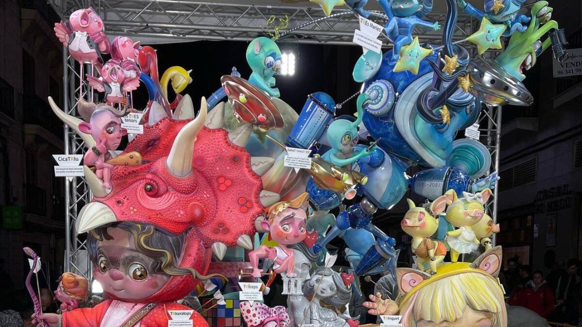 La falla infantil de Convento de Jerusalén