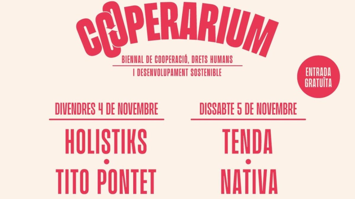 La biennal ‘Cooperarium’ de la Generalitat arranca el 4 de novembre per a apropar els projectes de la cooperació valenciana a la ciutadania - GVA