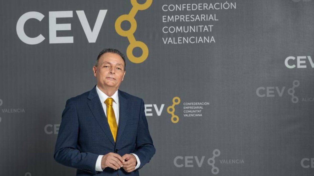 Salvador Navarro, presidente de la Confederación Empresarial Valenciana.