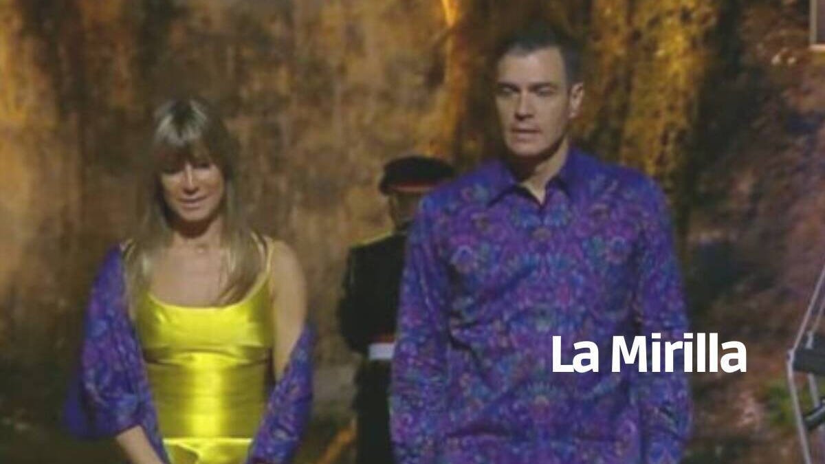 Pedro Sánchez y Begoña Gómez, en Bali