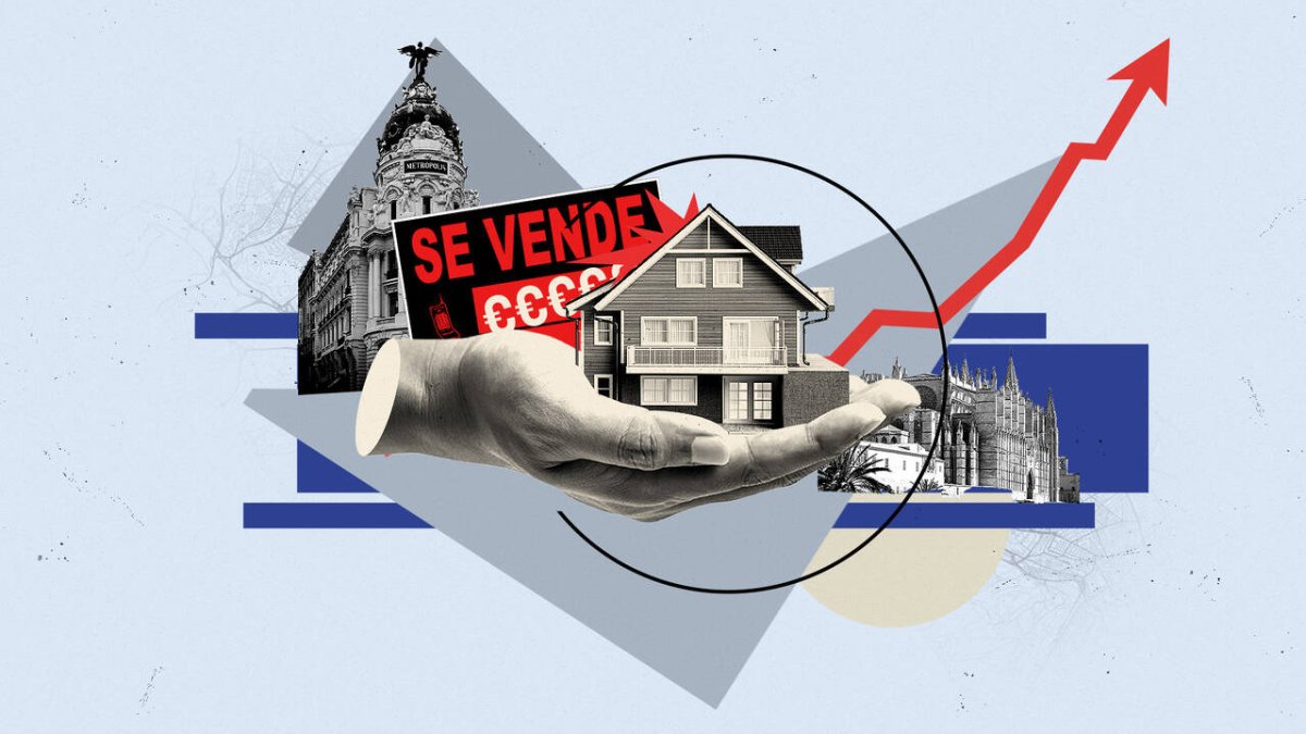 La compraventa de viviendas se desplomó hasta un 7% en febrer0