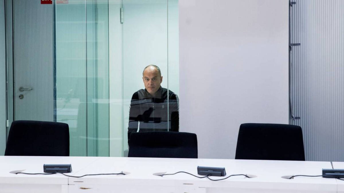 Mikel Carrera Sarobe durante un juicio.