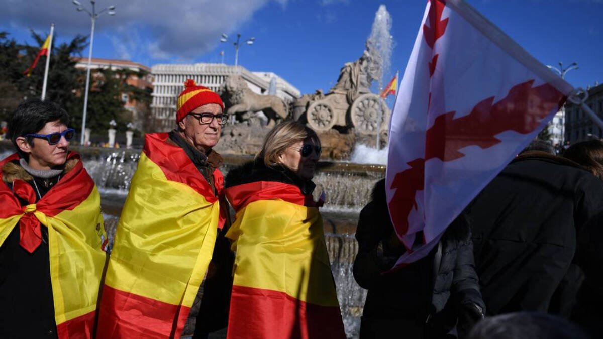 TVE muestra con imágenes sesgadas la manifestación de Madrid