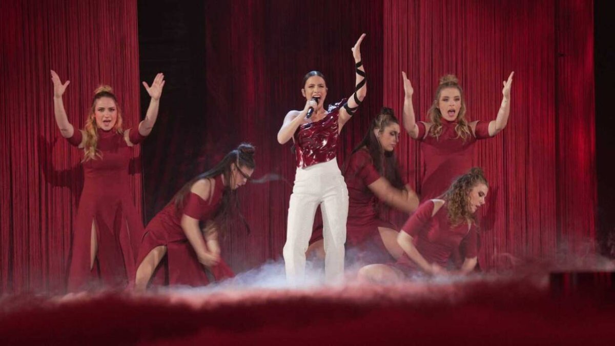 Blanca Paloma en sus ensayos