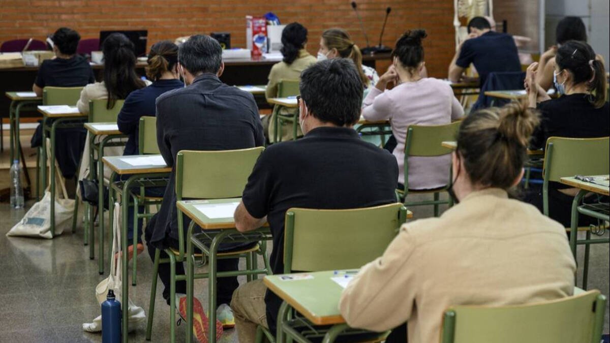 Examen de oposición en la Comunidad Valenciana. / Imagen de archivo.