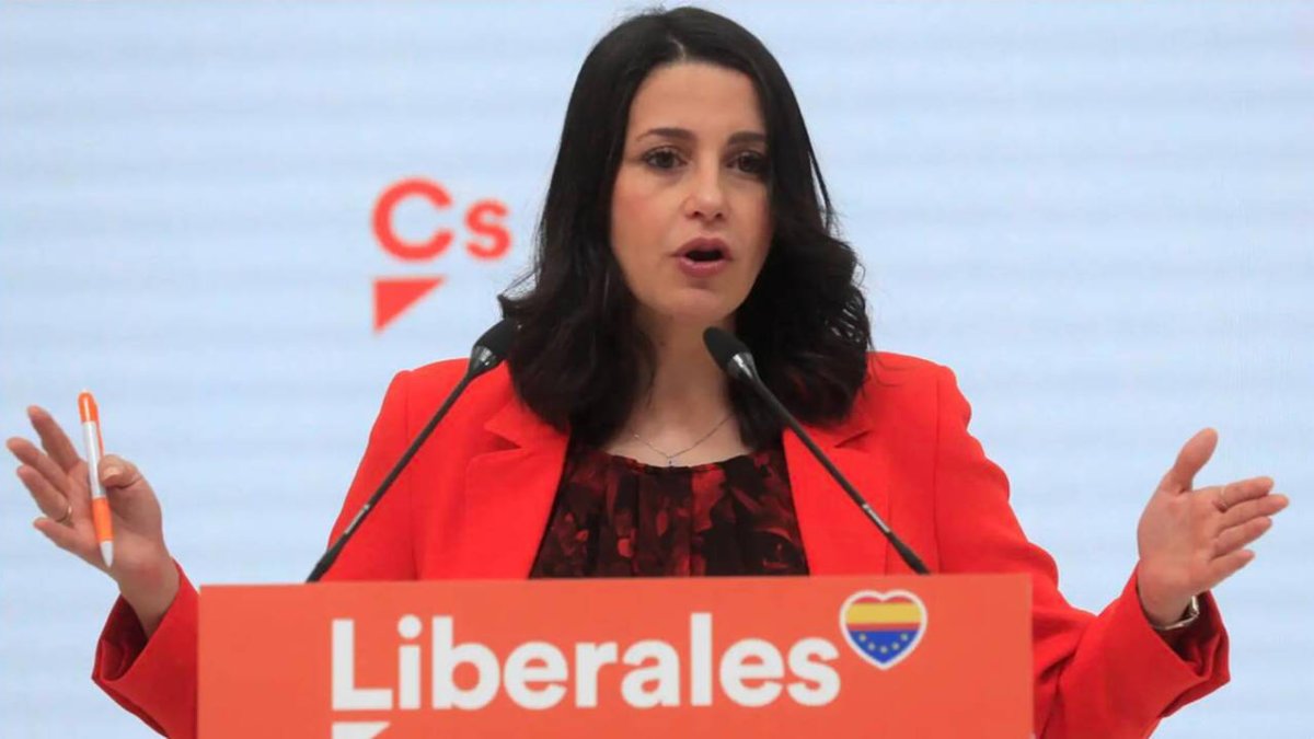 Inés Arrimadas, actual portavoz de Ciudadanos en el Congreso