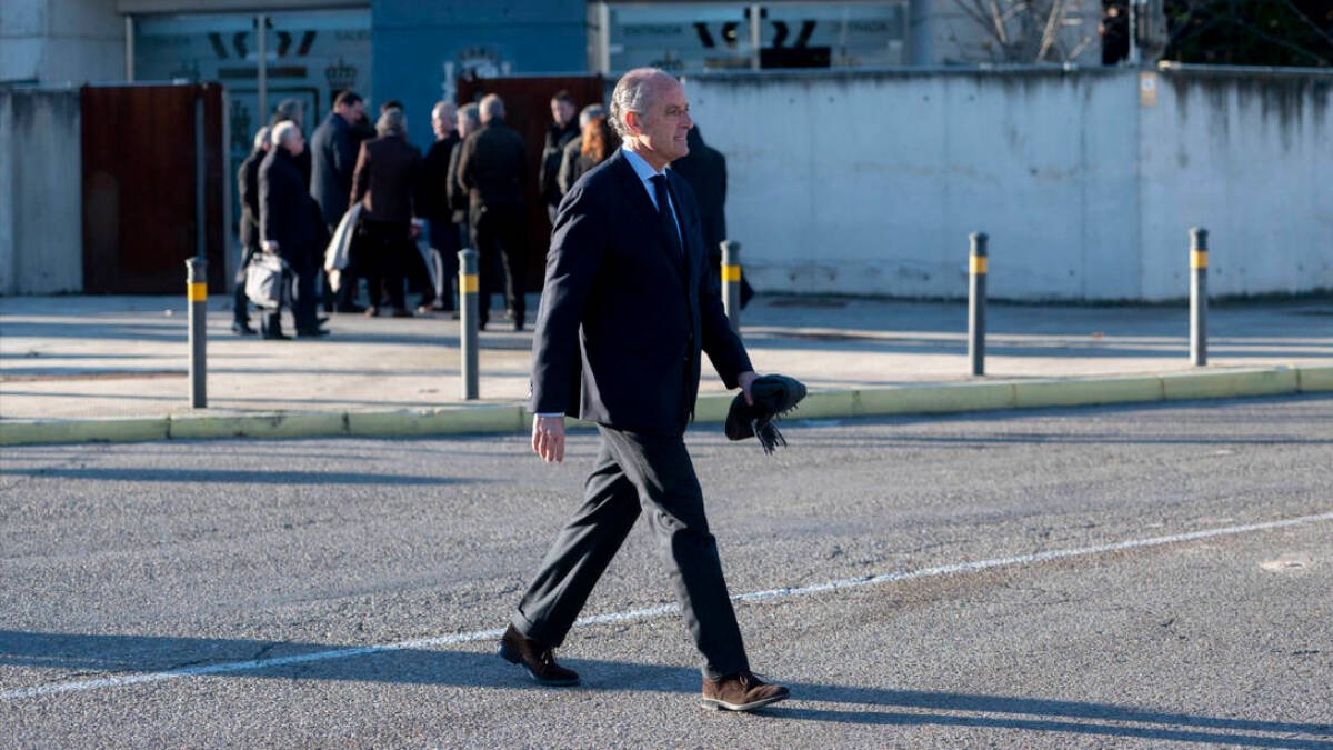 Francisco Camps llega a la Audiencia Nacional