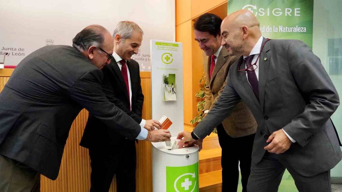 Castilla y León supera la media nacional en el reciclaje de medicamentos