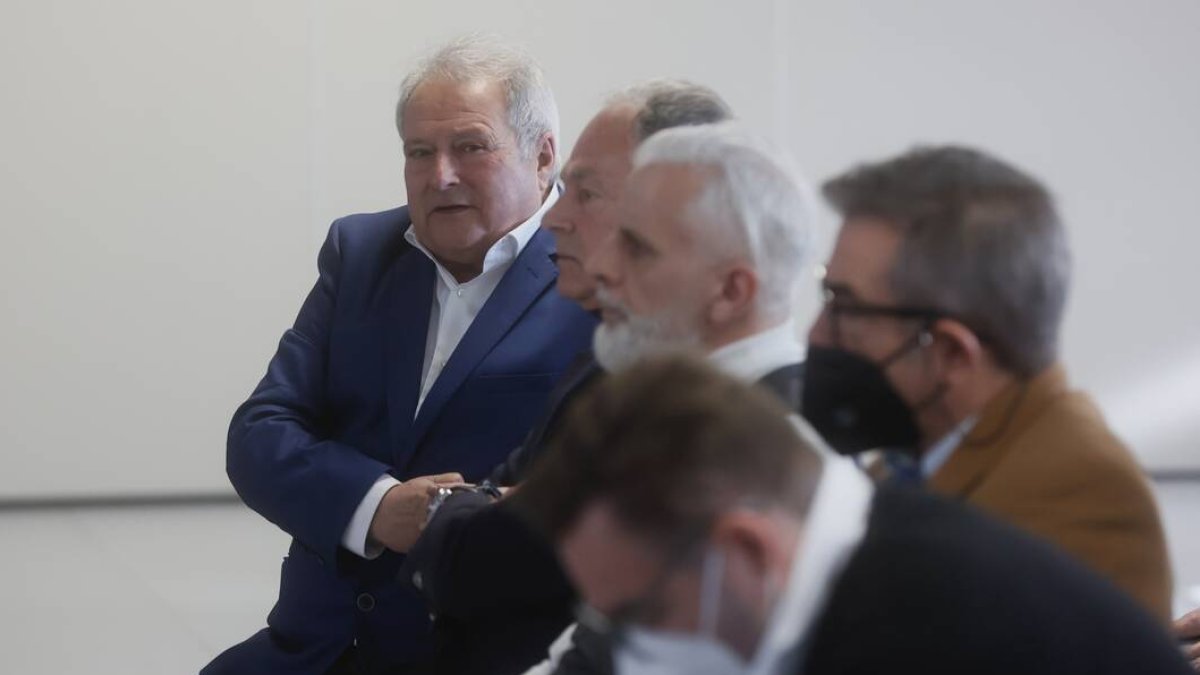 Alfonso Rus en el banquillo de los acusados.