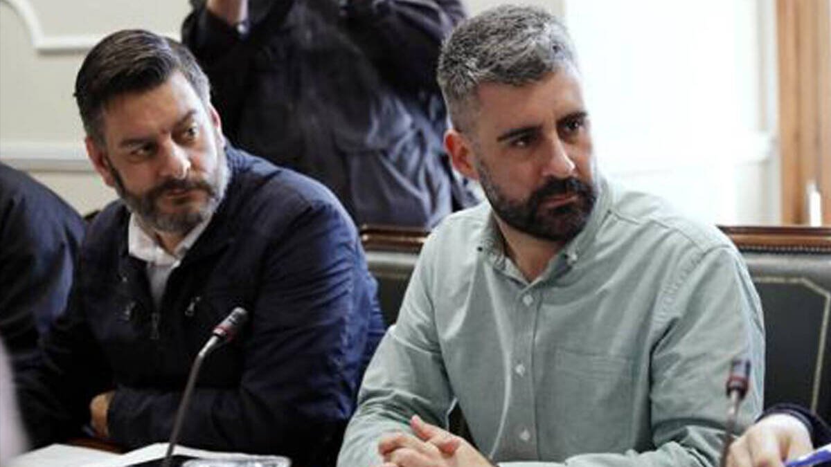 Pere Fuset junto a Carlos Galiana