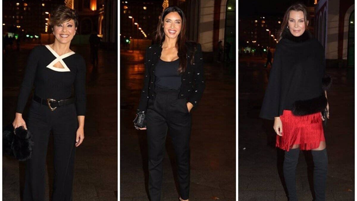 Sonsoles Ónega, Pilar Rubio y Mar Flores no se quisieron perder la fiesta de Navidad de Atresmedia.