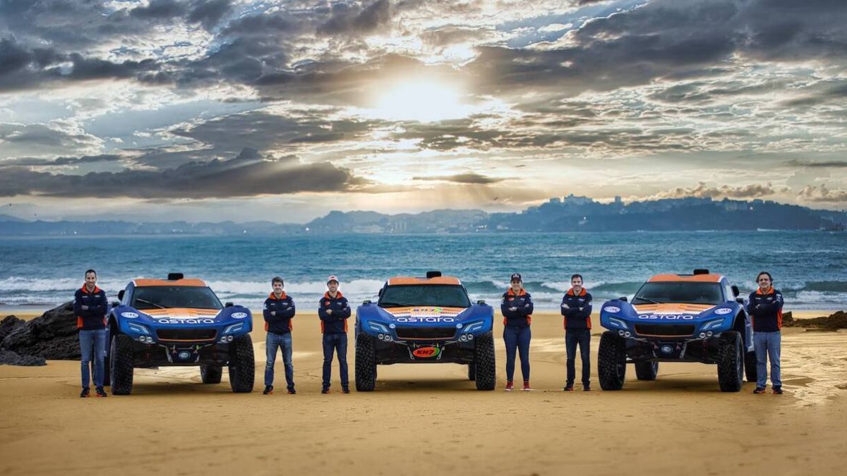 Astara forma un “Dream Team” sostenible para competir en el Dakar