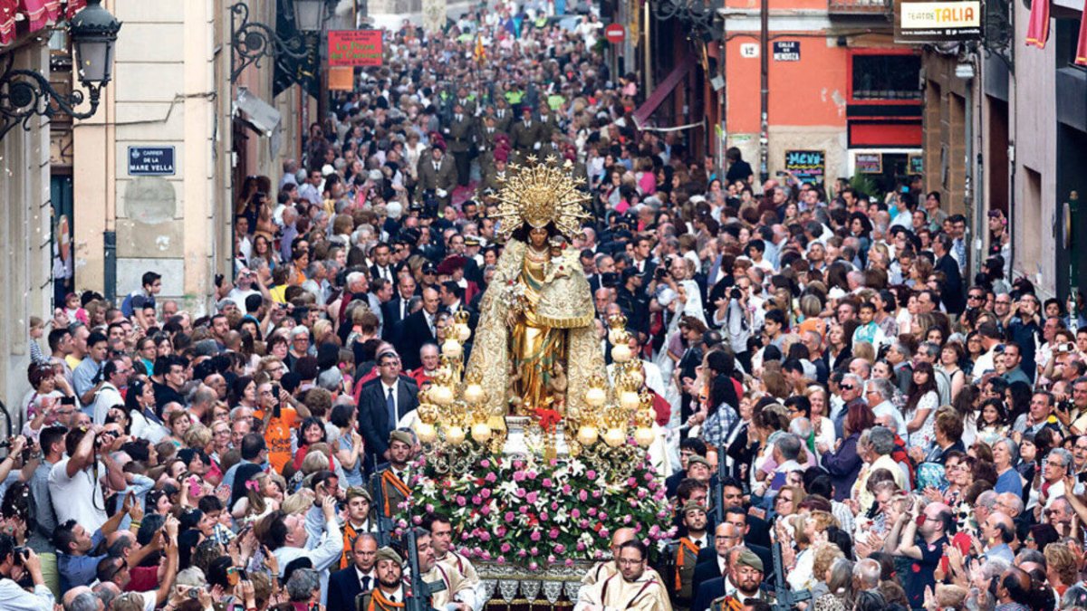 Procesión de la Mare de Déu dels Desamparats
