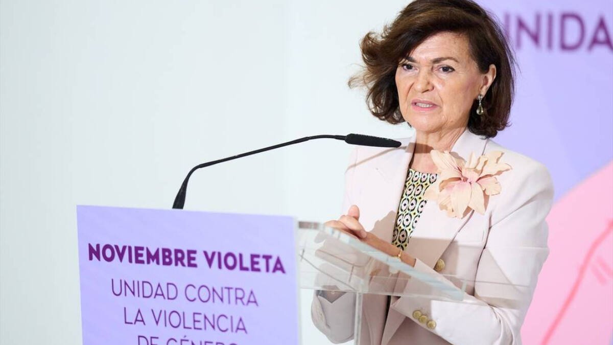 La presidenta de la Comisión de Igualdad en el Congreso de los Diputados y exvicepresidenta del Gobierno, Carmen Calvo