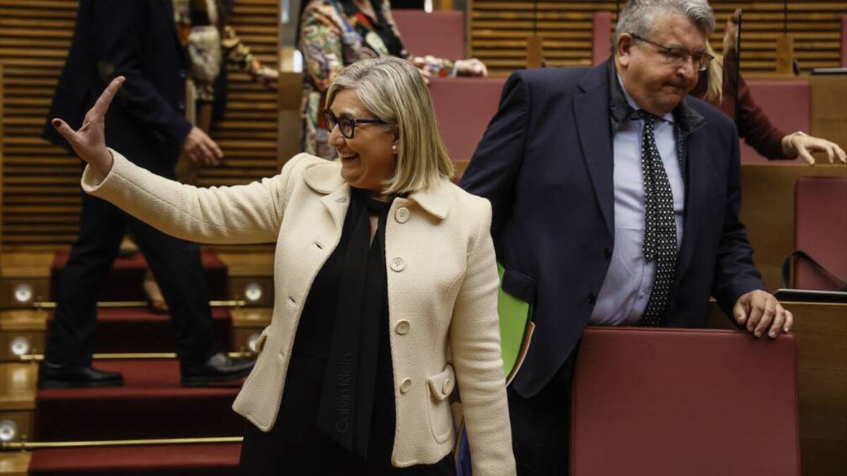 La portavoz de Ciudadanos en Las Cortes, Mamen Peris.