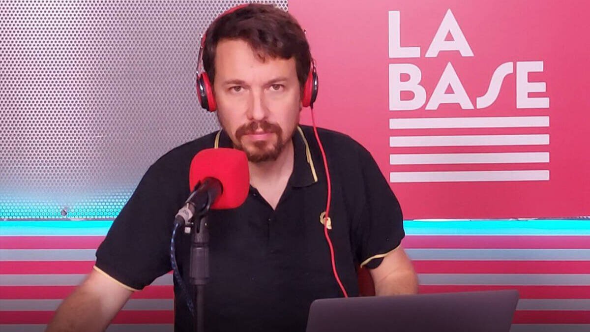 Pablo Iglesias en su programa de La Base en Público