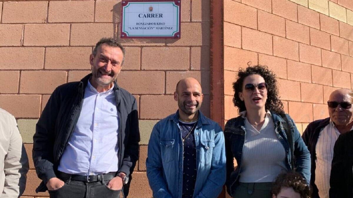 Kiko Martínez 'La Sensación' ya tiene una calle con su nombre en Torrellano
