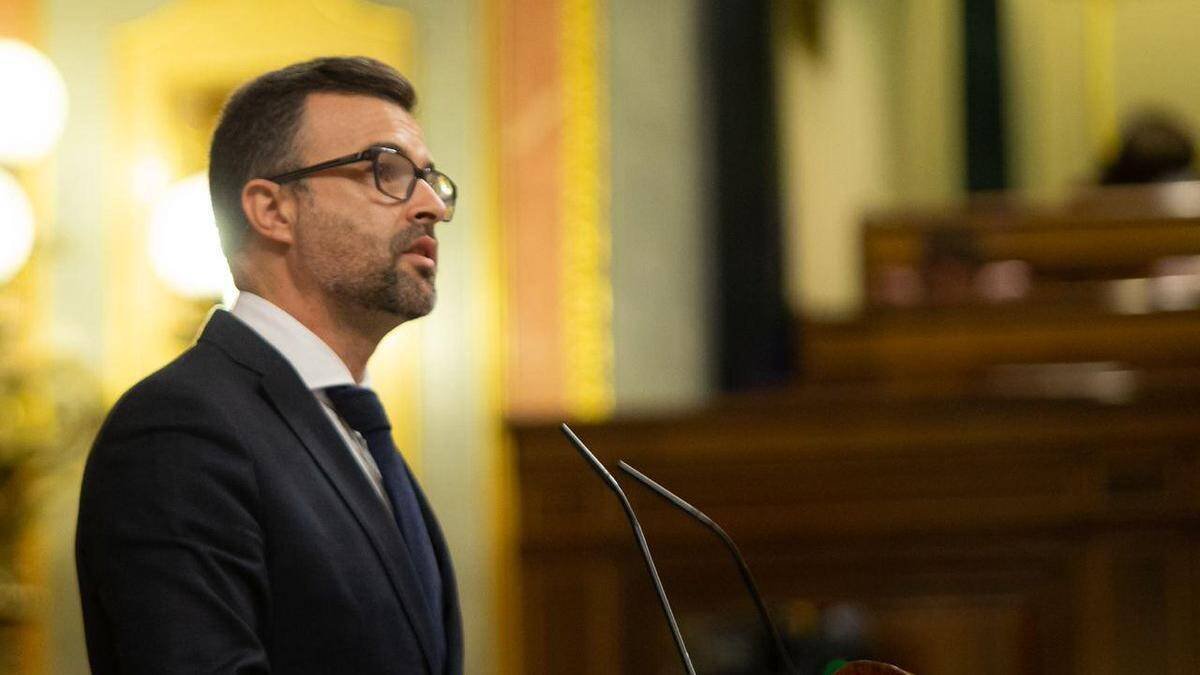 El diputado del Grupo Mixto Pablo Cambronero.