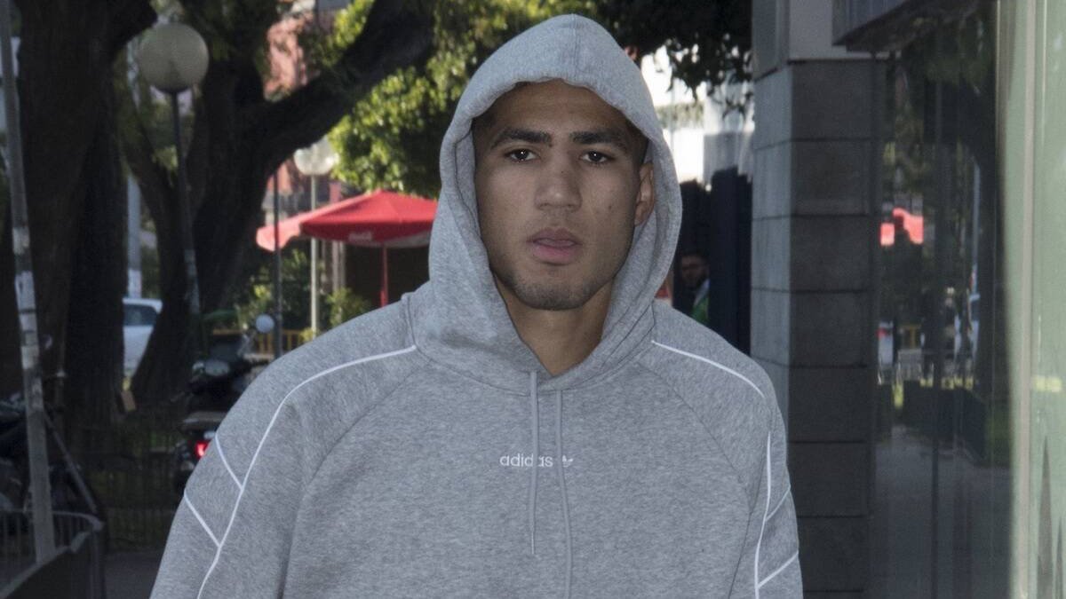 Achraf Hakimi, en España. Europa Press.
