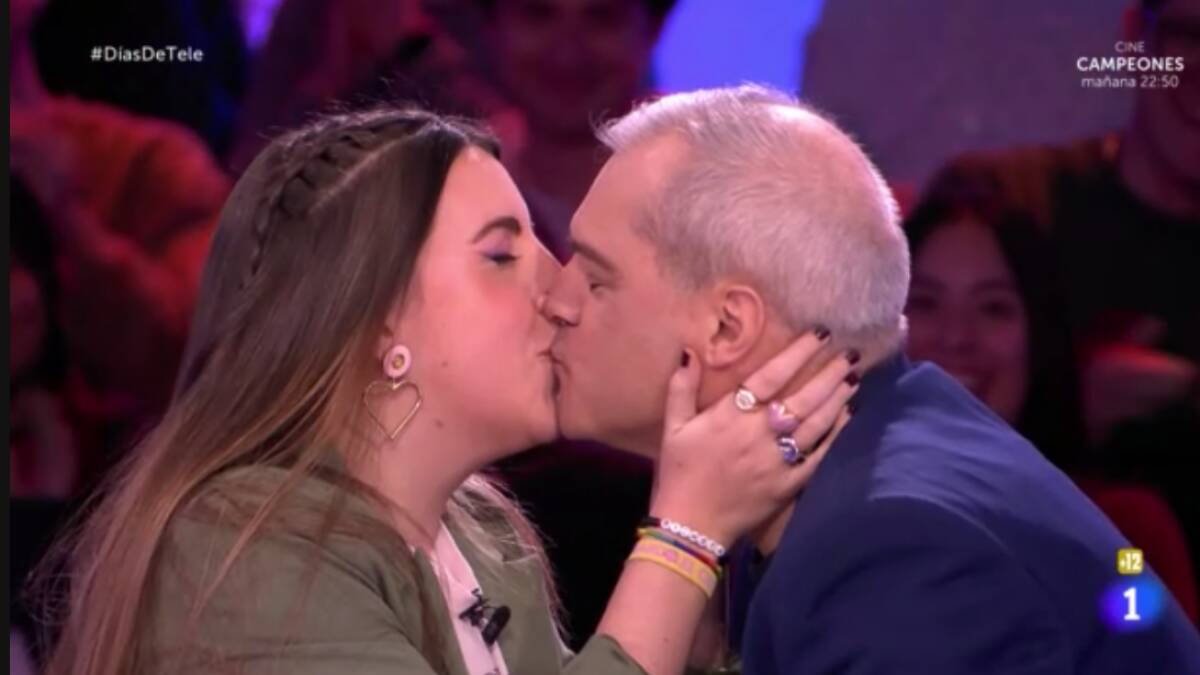 Carolina Iglesias y Ramón García en 