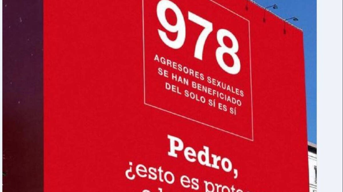 El PP sale en tromba con un montaje fotográfico contra la política de Sánchez