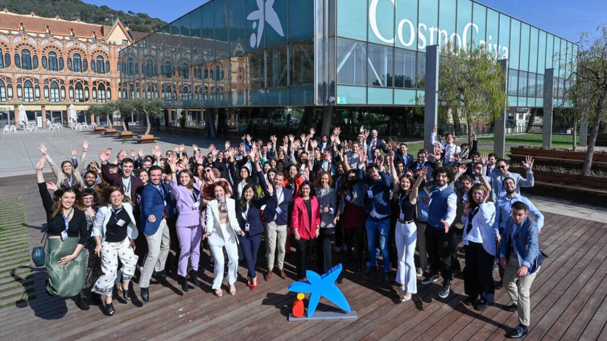 Entrega de becas de Fundación ”la Caixa”