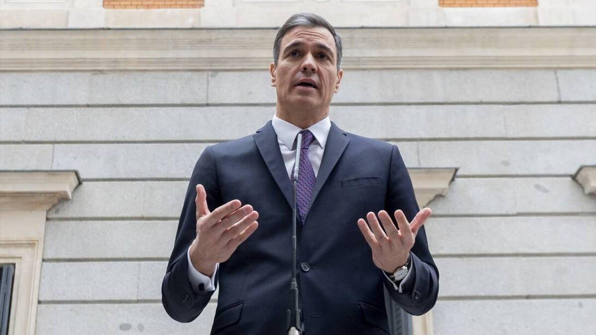 El presidente del Gobierno, Pedro Sánchez