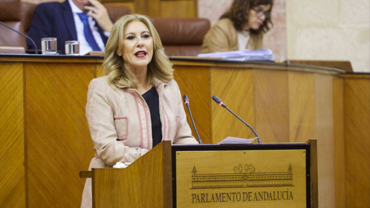La consejera de Economía, Carolina España.