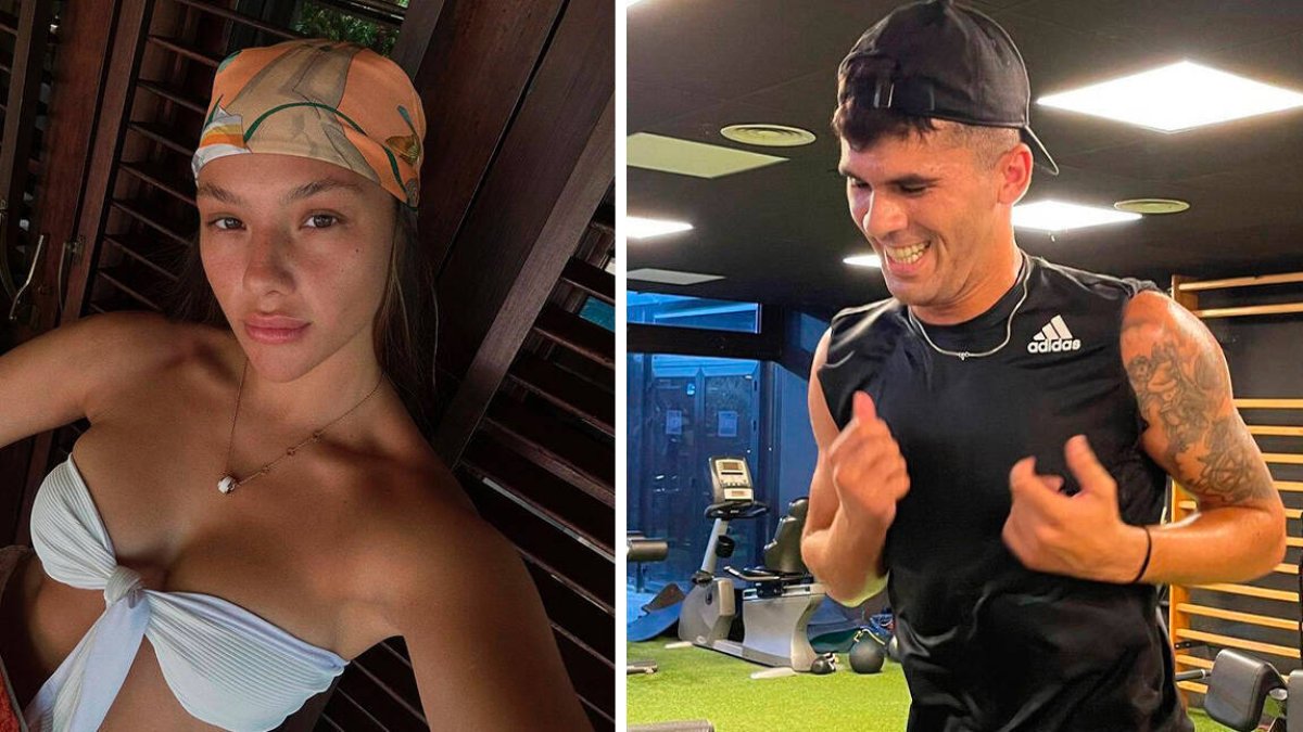 Katerina Safarova y Carles Aleñá. Instagram.