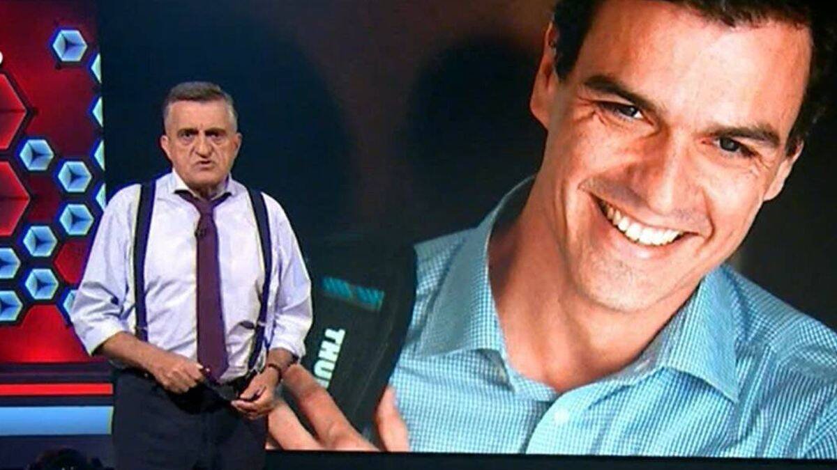 Wyoming, hablando de Pedro Sánchez en El Intermedio.