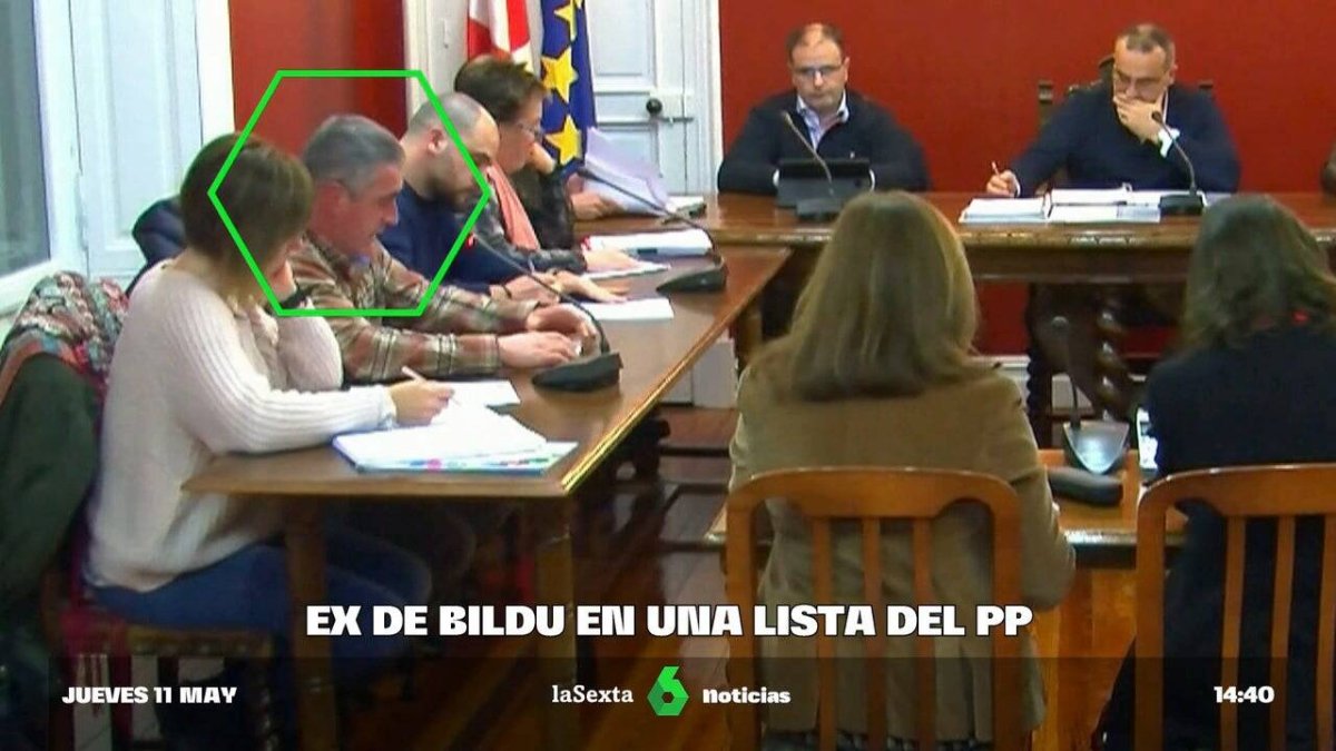 El concejal de Gueñes (Vizcaya), Manuel Gómez Ruiz, se ha hecho viral este viernes.