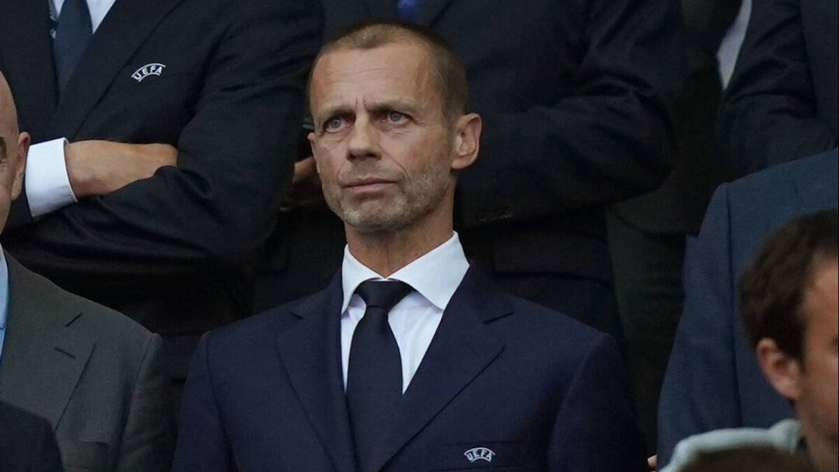Aleksander Ceferin, presidente de la UEFA, en una imagen reciente.