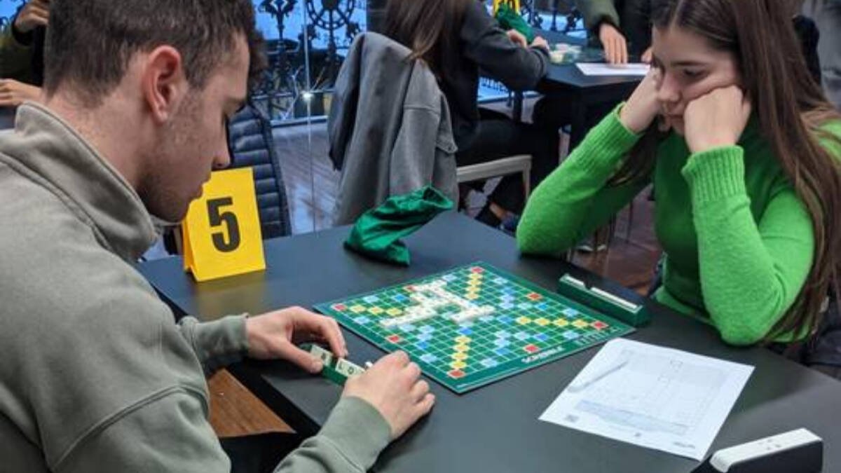 Copa del scrabble catalán en la sede de ACPV