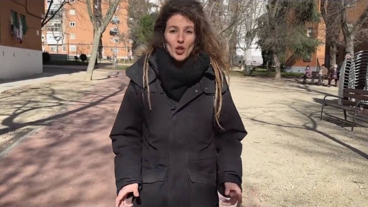 Fotograma del vídeo de campaña de Más Madrid.