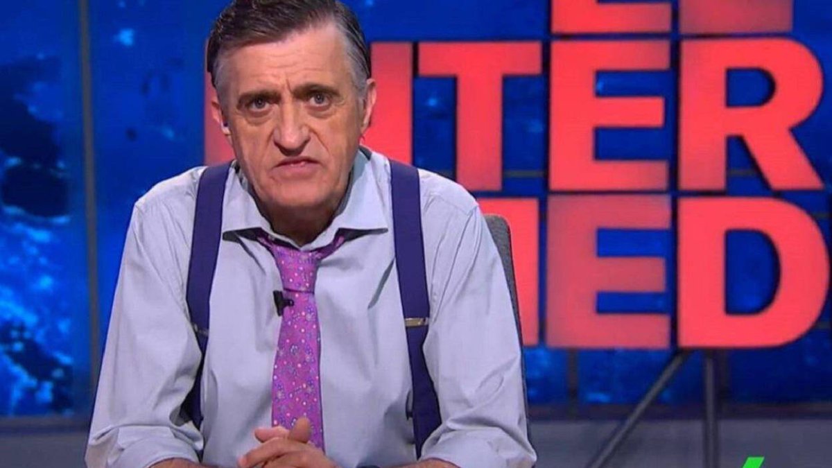Wyoming, en El Intermedio. FOTO: Atresmedia