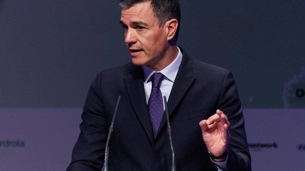 Sánchez, este martes.