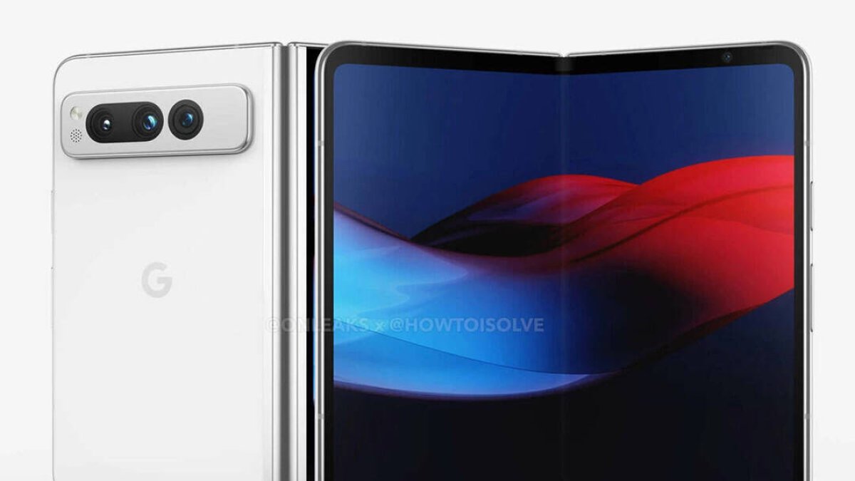 Renderizado del Pixel Fold realizado con las filtraciones sobre su diseño