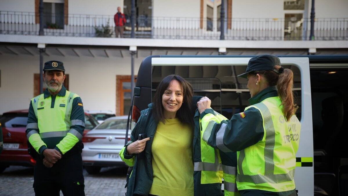 Mercedes González, en un acto de la GC.
