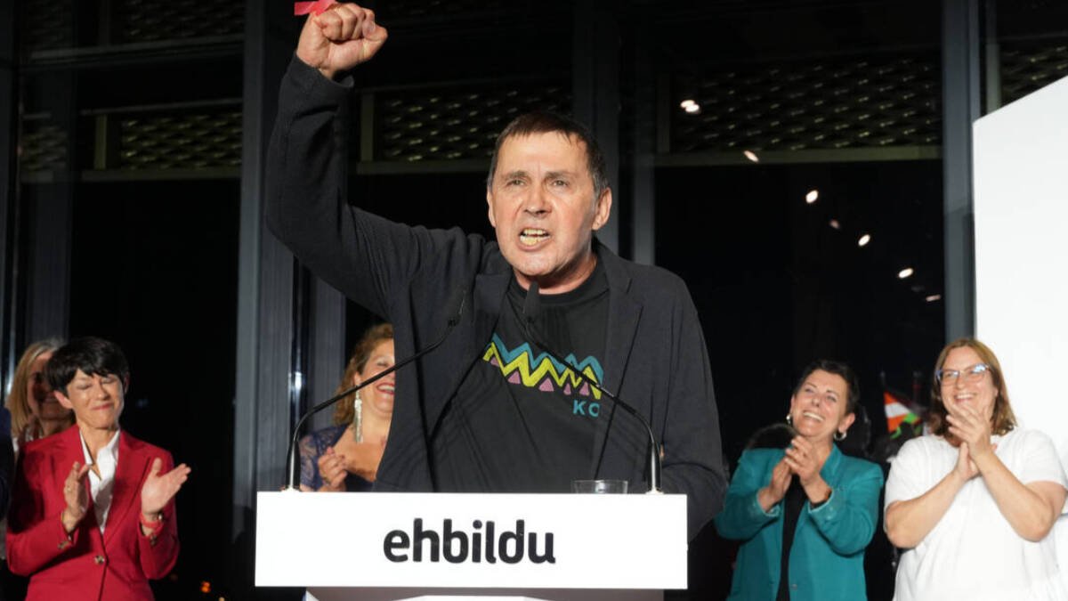 El coordinador general de EH Bildu, Arnaldo Otegi.