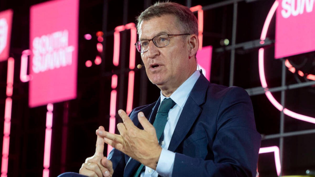El presidente del Partido Popular, Alberto Núñez Feijóo.